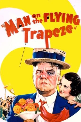 Movie poster for Man on the Flying Trapeze
