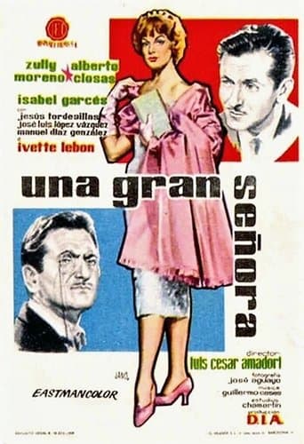 Movie poster for Una gran señora