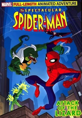 Movie poster for The Spectacular Spider-Man: Attack of the Lizard