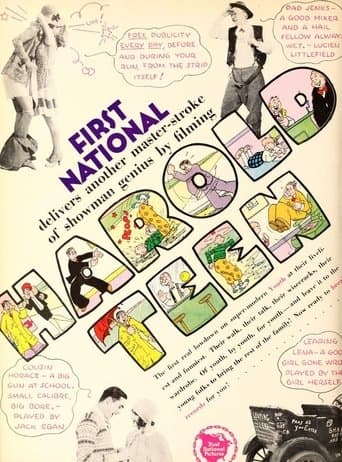 Movie poster for Harold Teen