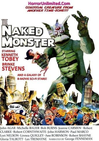 Movie poster for The Naked Monster