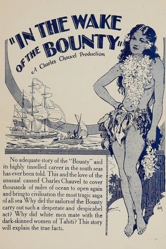 Movie poster for In the Wake of the Bounty