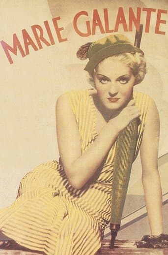 Movie poster for Marie Galante