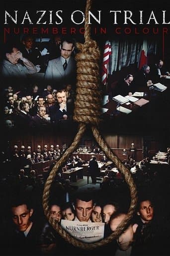 Movie poster for Nazis on Trial: Nuremberg in Colour