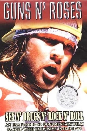 Movie poster for Guns n' Roses: Sex N' Drugs N' Rock N' Roll