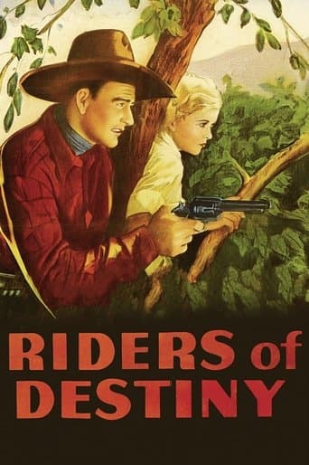 Movie poster for Riders of Destiny