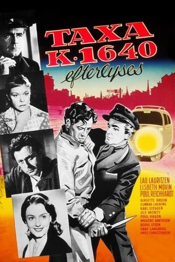 Movie poster for Taxa K-1640 efterlyses