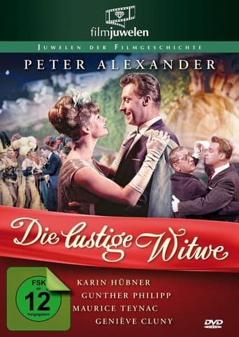 Movie poster for The Merry Widow