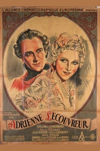 Movie poster for Adrienne Lecouvreur