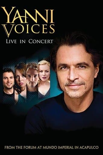 Movie poster for Yanni: Voices - Live from the Forum in Acapulco