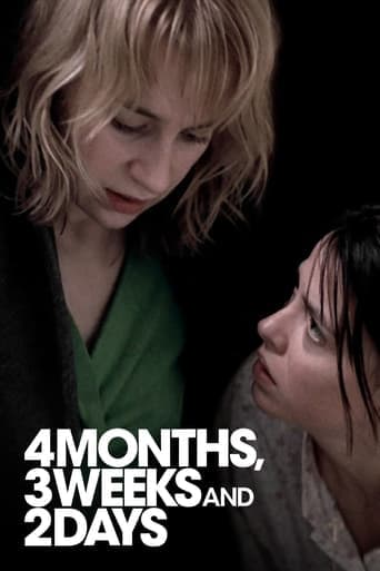 Movie poster for 4 Months, 3 Weeks and 2 Days