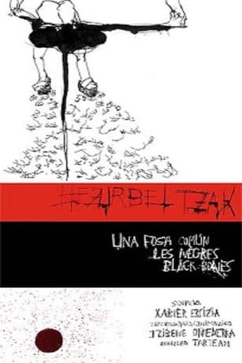 Movie poster for Hezurbeltzak, a Common Grave