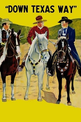 Movie poster for Down Texas Way