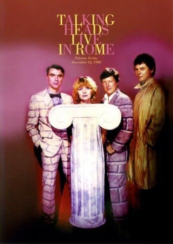 Movie poster for Talking Heads: Live in Rome