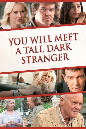 Movie poster for You Will Meet a Tall Dark Stranger