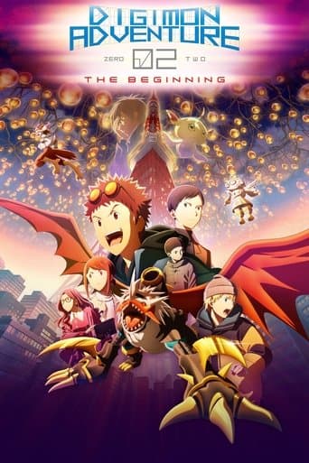 Movie poster for Digimon Adventure 02: The Beginning