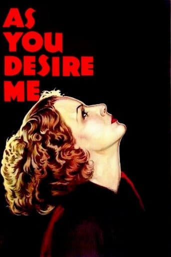 Movie poster for As You Desire Me