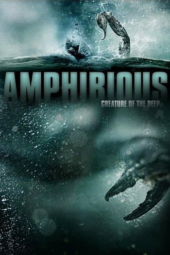 Movie poster for Amphibious Creature of the Deep