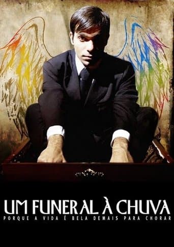 Movie poster for Um Funeral à Chuva