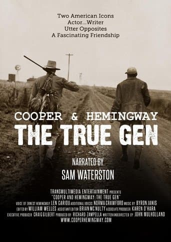 Movie poster for Cooper and Hemingway: The True Gen