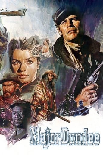 Movie poster for Major Dundee