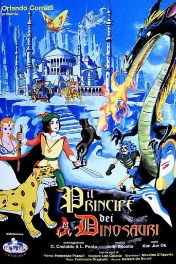 Movie poster for The Prince of the Dinosaurs