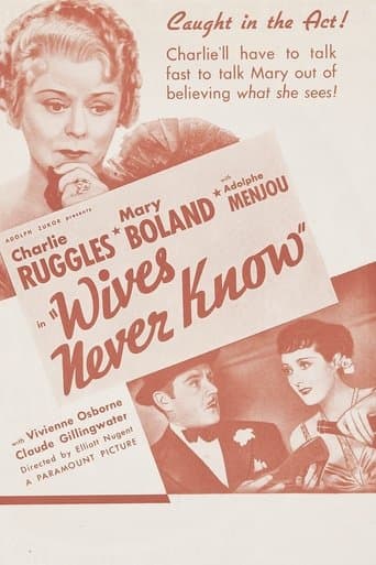 Movie poster for Wives Never Know