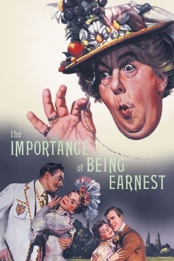 Movie poster for The Importance of Being Earnest