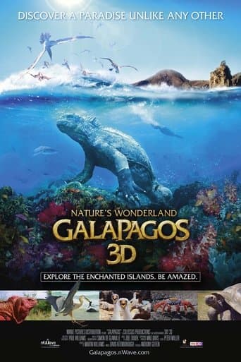 Movie poster for Galapagos 3D: Nature's Wonderland