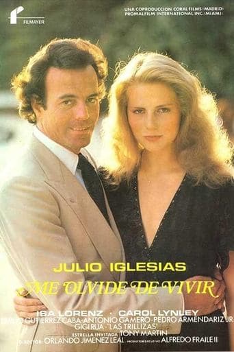 Movie poster for Me olvidé de vivir