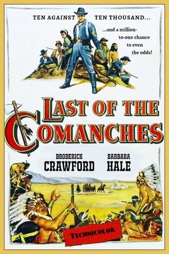 Movie poster for Last of the Comanches
