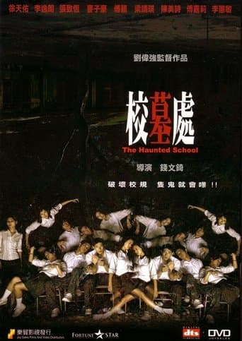 Movie poster for The Haunted School