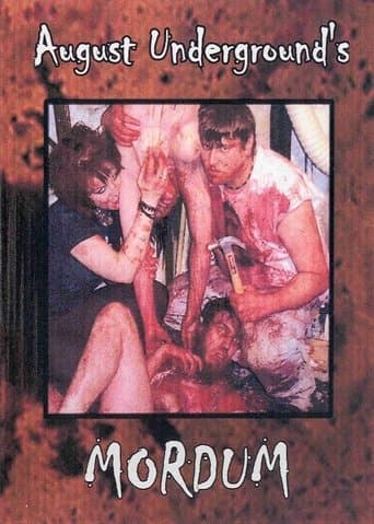Movie poster for August Underground's Mordum