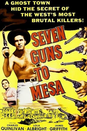 Movie poster for Seven Guns to Mesa