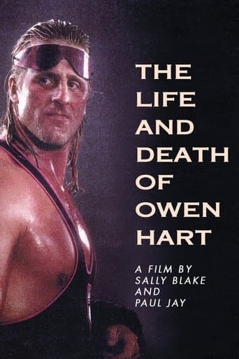Movie poster for The Life and Death of Owen Hart