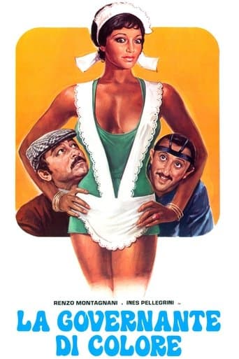 Movie poster for Una bella governante di colore