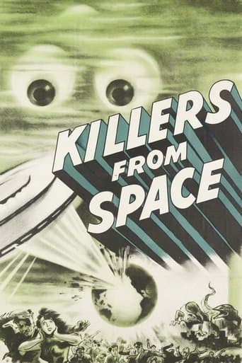 Movie poster for Killers from Space