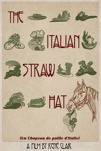 Movie poster for The Italian Straw Hat