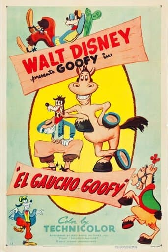 Movie poster for El Gaucho Goofy