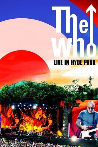 Movie poster for The Who: Live in Hyde Park