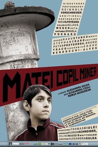 Movie poster for Matei copil miner