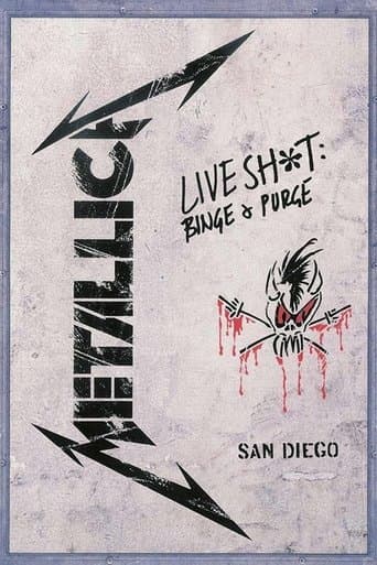 Movie poster for Metallica: Live Shit - Binge & Purge, San Diego 1992