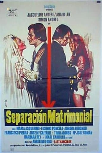 Movie poster for Separación matrimonial