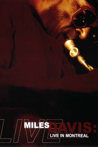 Movie poster for Miles Davis: Live in Montreal