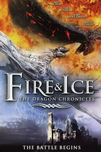 Movie poster for Fire and Ice: The Dragon Chronicles