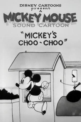 Movie poster for Mickey's Choo-Choo