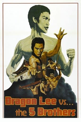 Movie poster for Dragon Lee Vs. The 5 Brothers