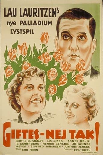 Movie poster for Giftes - nej tak!