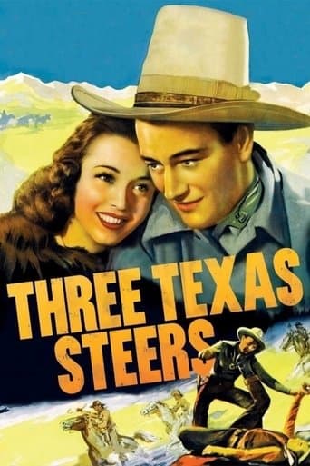 Movie poster for Three Texas Steers