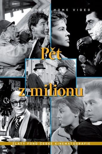 Movie poster for Pět z milionu
